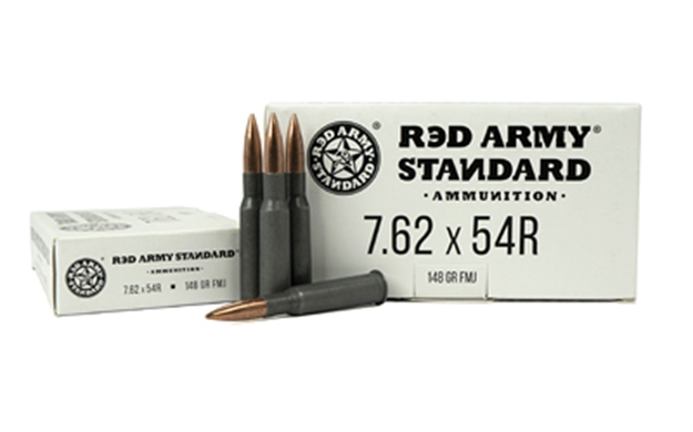 Picture of  Red Army Standard Am3421   7.62X54mmr 148Gr Full Metal Jacket 20 Per Box/31 Case