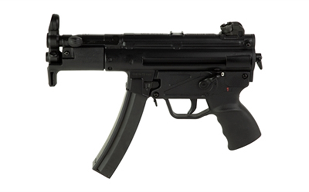 Picture of Century Arms Hg6036an Ap5 M Core 9Mm Luger 30+1 4.50" Threaded Barrel, Fixed Front/Drum Rear Sights, Black Metal Finish, (Gun & 1 Mag Only) HG6036A-N