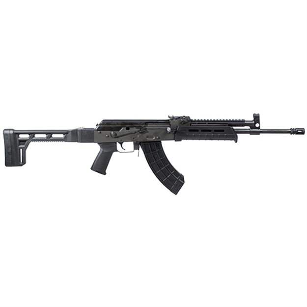Picture of  Century Arms Ri4388n Vska Trooper 7.62X39mm 30+1 16.50" Barrel W/Flash Hider, Black Hard Coat Anodized Aluminum Receiver, Black Side Folding Stock, Magpul Moe Pistol Grip & Handguard 787450789777