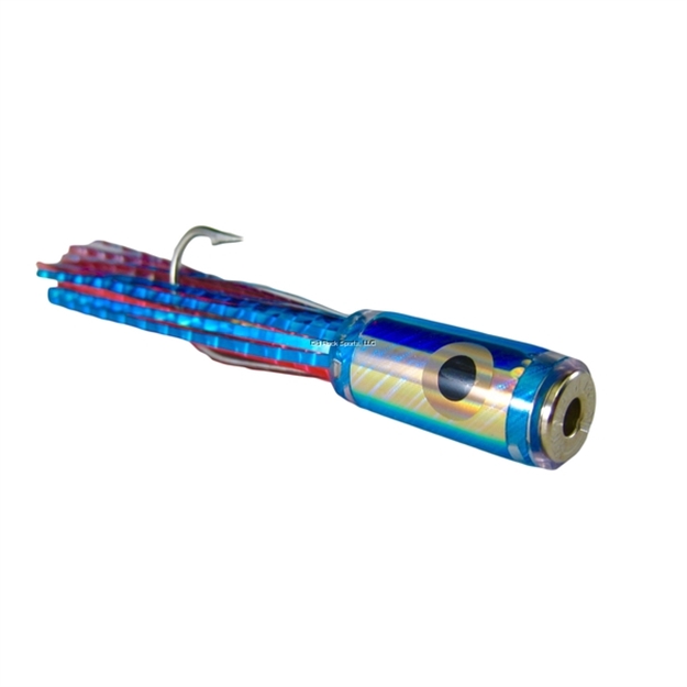 Picture of Centerfire .357 Magnum Rigged Trolling Lure 4.5" Blue & Pink