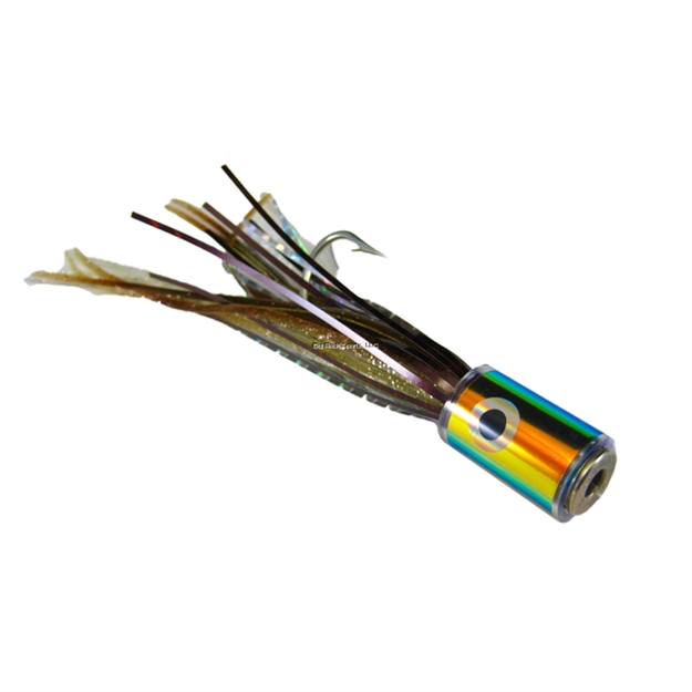 Picture of Centerfire .44 Special Rigged Trolling Lure 6" Sand Eel (Brown/Silver)