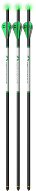Picture of Centerpoint Xbow Premium Arrow 20" W/Green Lighted Nock 3Pk