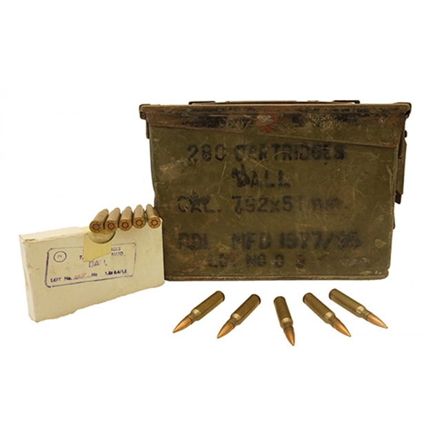 Picture of Centurion Ammo 7.62X51 145Gr Fmj Lead Brass 280Rd