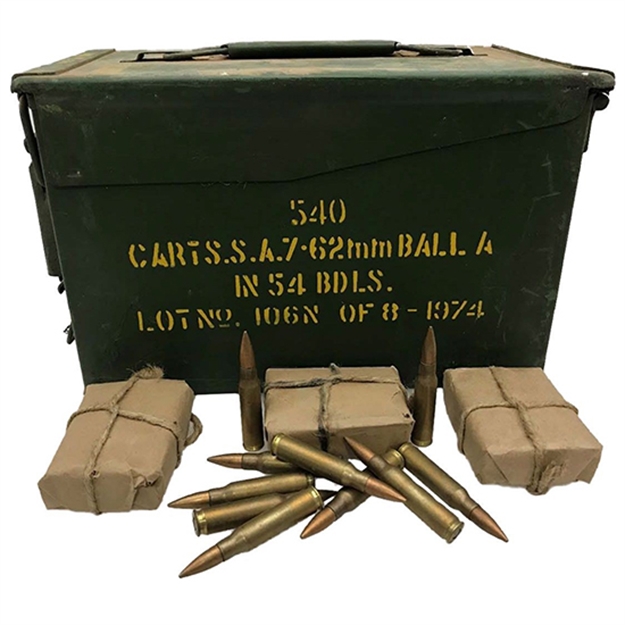 Picture of Centurion Ammo 7.62X51mm Nato 145Grd Brass Berdan 540R