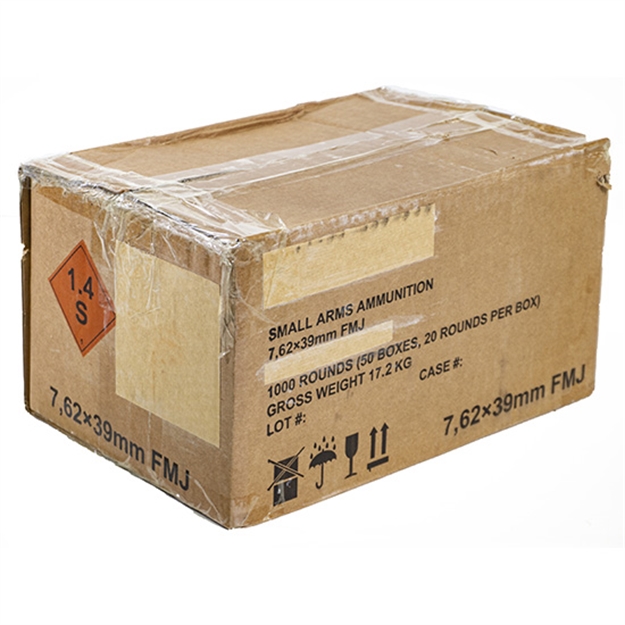 Picture of Centurion Ammo Ammo Bsp 7.62X39 122Gr Fmj Corrosive 1000 AM3387 787450762411