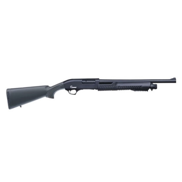 Picture of Centurion Catamount Lynxx Pump Action Shotgun, 12 Ga, 18.5" Bbl, Black, Synthetic Stock W/Pistol Grip, 5+1 Rnd SG2118N
