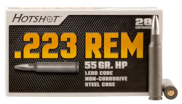 Picture of Century Am2038 Hotshot 223 Remington/5.56 Nato 55 GR HP 20 Bx/ 50 CS