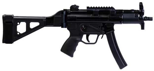 Picture of  Century Arms Hg6035sb-N Ap5 P 9Mm Luger 30+1 5.75" Threaded Barrel, Polymer Picatinny Rail Receiver, Black Synthetic SB Tactical Brace, Black Polymer Grip 787450924628