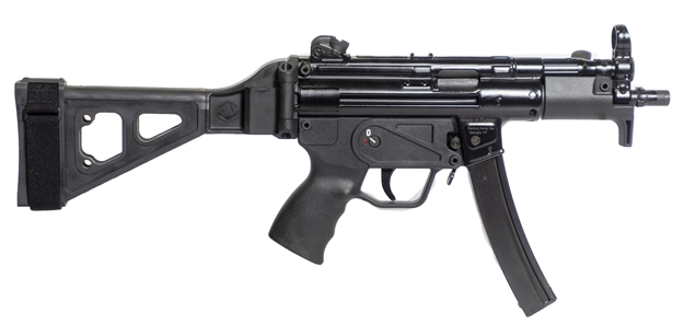 Picture of  Century Arms Hg6035sb-N Ap5 P 9Mm Luger 30+1 5.75" Threaded Barrel, Polymer Picatinny Rail Receiver, Black Synthetic SB Tactical Brace, Black Polymer Grip