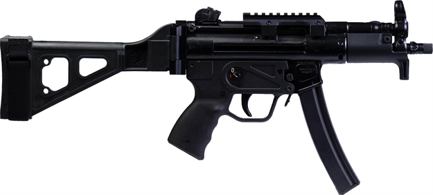 Picture of  Century Arms Hg6035sb-N Ap5 P 9Mm Luger 30+1 5.75" Threaded Barrel, Polymer Picatinny Rail Receiver, Black Synthetic SB Tactical Brace, Black Polymer Grip