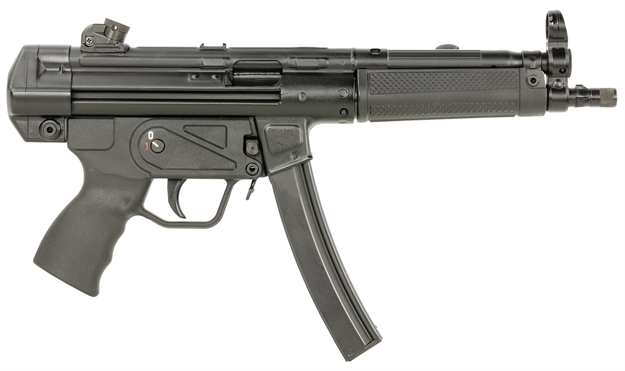 Picture of Century Arms Hg6034aln Ap5 Core 9Mm Luger 30+1 8.90" Threaded Barrel, Black, Stamped Metal Rec, Fixed Front/Drum Rear Sights, Includes Sling (1 Mag) HG6034A-N 787450877528
