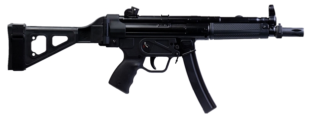 Picture of  Century Arms Hg6034sb-N Ap5 P 9Mm Luger 30+1 9" Black Threaded Barrel, Black Synthetic SB Tactical Brace, Black Polymer Pistol Grip 787450924550