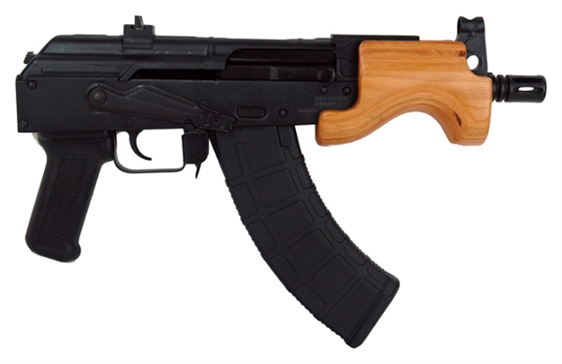 Picture of Century Arms Micro Draco Pistol 7.62X39 1-30Rd Mags + Sb47 And Rak1