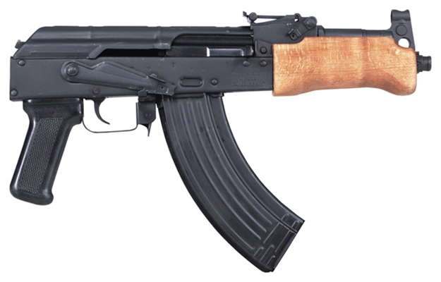 Picture of Century Arms Mini Draco Pistol 7.62X39 2-30Rd Mags + Sb47 And Rak1