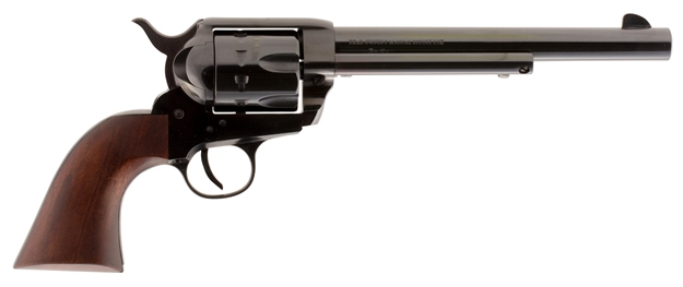 Picture of Century Hg3246tbn 1873 Single Action Revolver 22 LR 7.5" 10Rd Wood Grip Black