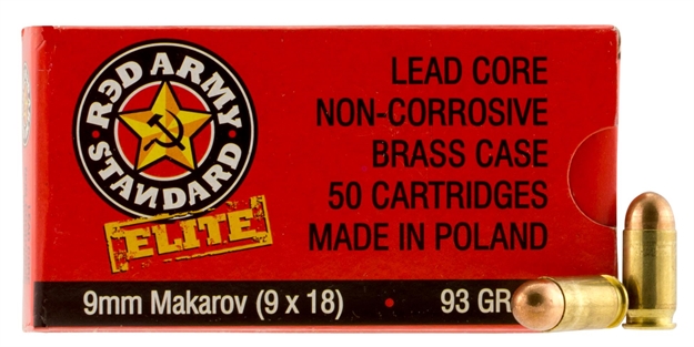 Picture of Century International Arms Red Army 9X18mm 150Rd Makarov Range Pack 93Gr. Fmj