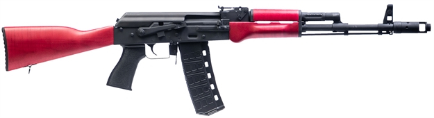 Picture of Century Arms Ri5042n Bft  5.56X45mm 30+1 16.25" Manganese Phosphate Steel Barrel, Manganese Phosphate Optic Ready Steel Receiver, Matte Red Wood Stock, Black Polymer Grip RI5042-N 787450894044