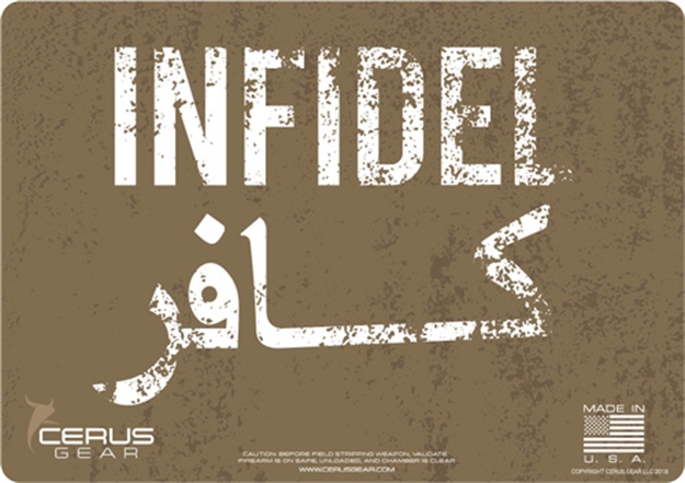 Picture of Cerus Gear Gear 3Mm Promats 12"X17" American Infidel Coyote