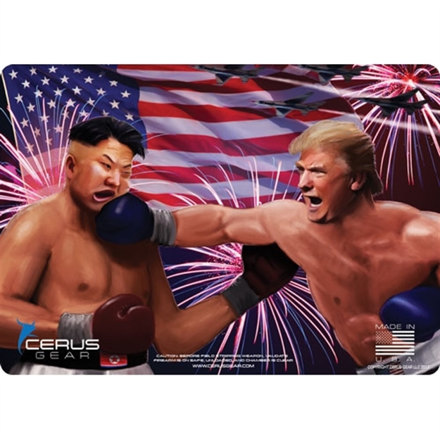 Picture of Cerus Gear Gear 3Mm Promats 12"X17" Trump Vs. Kim Jong-Un Full Clr