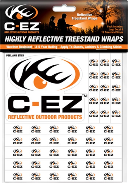 Picture of Cez Products Orange Reflective Treestand/Ladder/Sticks Wraps!