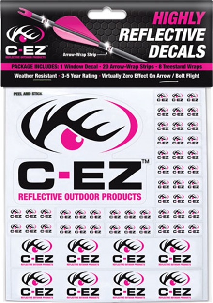 Picture of Cez Products Pink Reflective Arrow & Treestand Wraps!