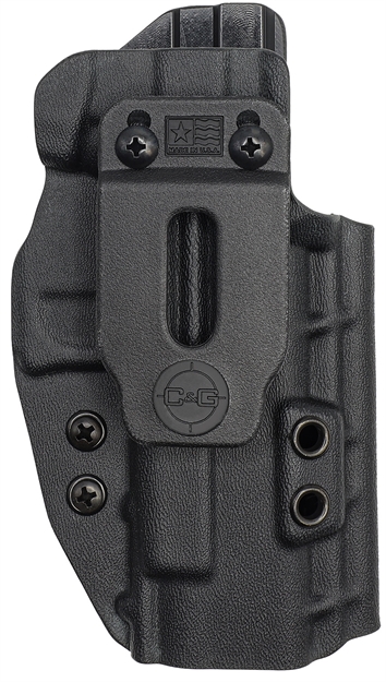 Picture of  C&G Holsters 0056100 Covert  Iwb Black Kydex Belt Clip Fits Glock Mos/48 Right Hand 840339700567