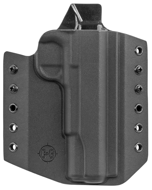 Picture of C&G Holsters 021100 Covert  Owb 1911 Government Kydex Black