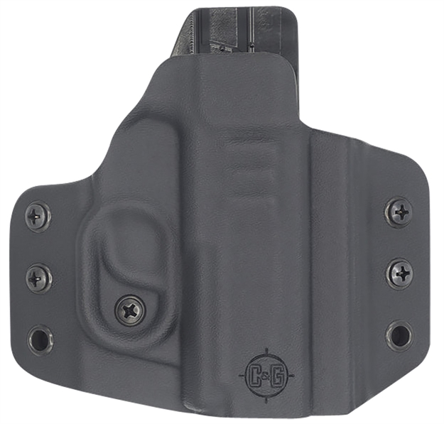 Picture of  C&G Holsters 0256100 Covert  Owb Black Kydex Belt Loop Fits Sig P365/P365 XL 840339702561