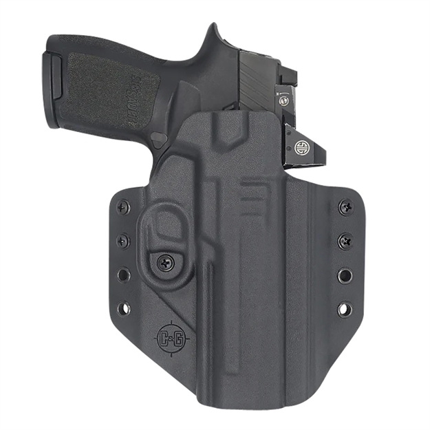 Picture of  C&G Holsters 0286100 Covert  Owb Black Kydex Fits Sig P320 Right Hand