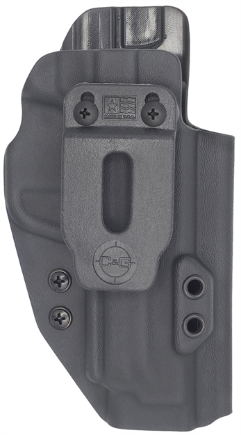 Picture of  C&G Holsters 0568100 Covert  Iwb Black Kydex Belt Clip Fits S&W M&P 9/40 4.25" Right Hand