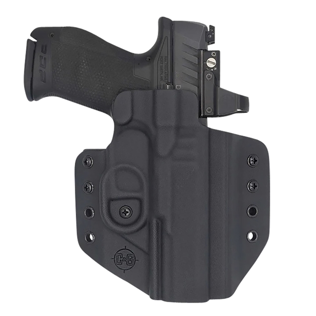Picture of  C&G Holsters 1206100 Covert  Owb Black Kydex Belt Loop Fits Walther Pdp 4.5" Right Hand