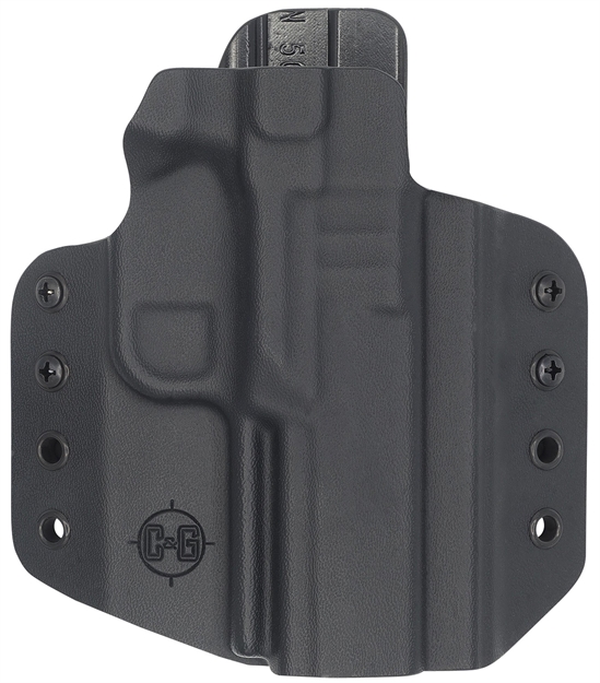 Picture of  C&G Holsters 1696100 Covert  Owb Black Kydex Belt Loop Fits FN 509/T Right Hand 840339716964