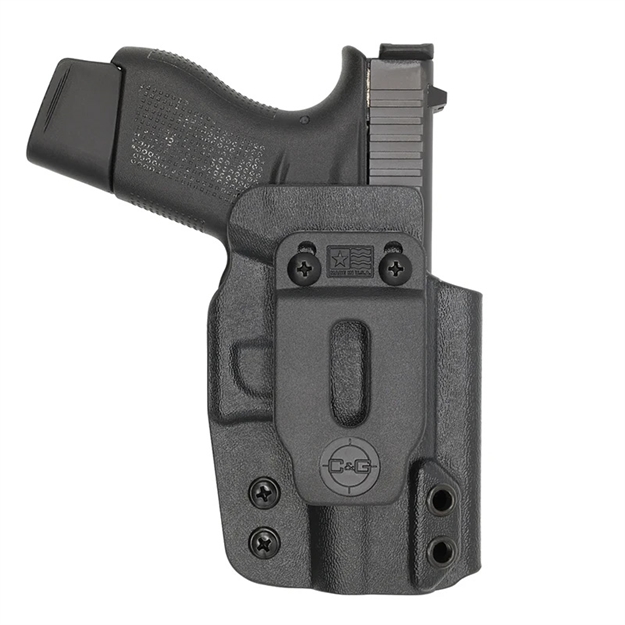 Picture of  C&G Holsters 0026100 Covert  Iwb Black Kydex Belt Clip Fits Glock 42 840339700260