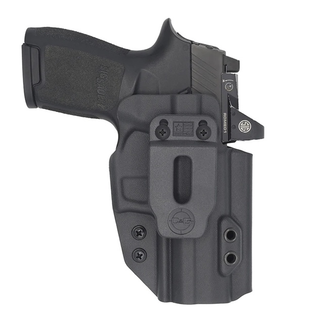 Picture of  C&G Holsters 0288100 Covert  Iwb Black Kydex Belt Clip Fits Sig P320c
