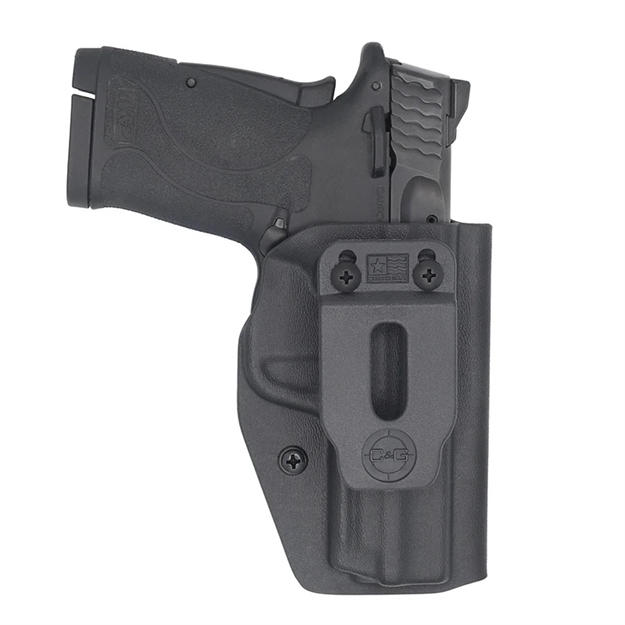 Picture of  C&G Holsters 0550100 Covert  Iwb Black Kydex Belt Clip Fits S&W M&P Shield 380Ez 840339705500