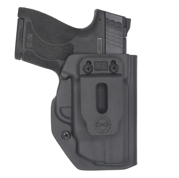 Picture of C&G Holsters Iwb Covert Holster Blk S&W Shield 9Laser 072-100 819828020721