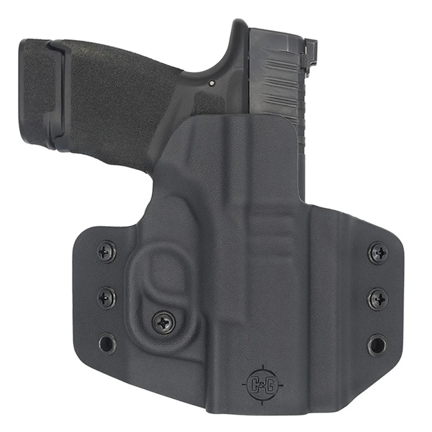 Picture of  C&G Holsters 0950100 Covert  Owb Black Kydex Belt Loop Fits Springfield Hellcat Right Hand