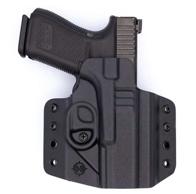 Picture of C&G Holsters Owb Covert Holster Blk Glk 19/23     L/H