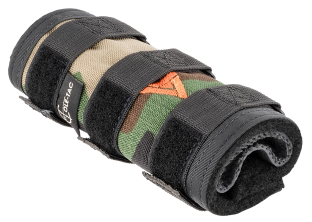 Picture of Cgs Suppressors Cgs-Coletac-Cov-6X1.75 Suppressor Cover  Woodland Camo 6"