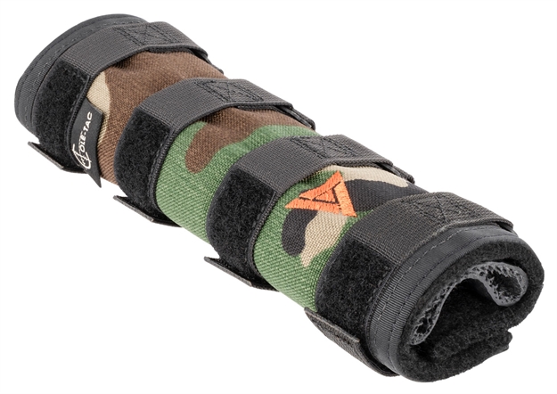 Picture of Cgs Suppressors Cgs-Coletac-Cov-9X1.75 Suppressor Cover  Woodland Camo 9"