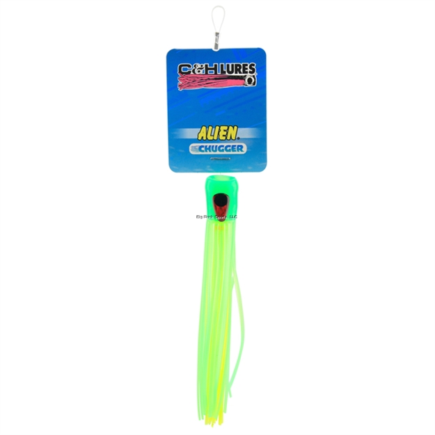 Picture of C&H Alien Chugger Lure, Green/Chartreuse, 6.5 IN (16.5 Cm)