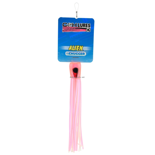 Picture of C&H Alien Chugger Lure, Pink/White, 6.5 IN (16.5 Cm)