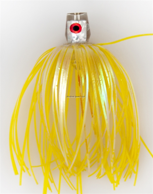 Picture of C&H King Buster Bling Series Lure,,  Chartreuse/Purple Skirt, 3 PC