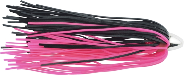 Picture of C&H King Buster Lure,  Black/Pink Skirt, 1/8 OZ Head, 2.5 In, 3 PC