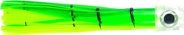 Picture of C&H Lil Stubby Trolling Lure, Dolphin/Yellow Skirt, Flat Head, 5.5 IN