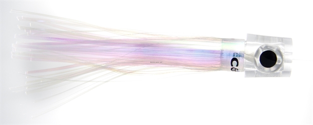 Picture of C&H Lil Stubby Trolling Lure, Oyster Mylar Skirt, Flat Head, 5.5 IN