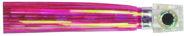 Picture of C&H Lil Stubby Trolling Lure, Pink/Flake Skirt, Flat Head, 5.5 IN