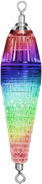 Picture of C&H Mardi Gras Mity Lite, Water Resistant TO 500 M (1,640 Ft), 2 Batteries Included, Multi-Color