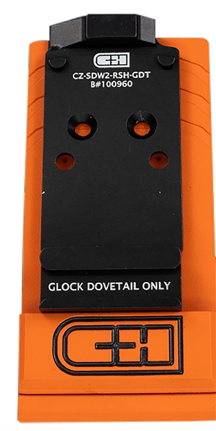 Picture of  C&H Precision Czsdw2rshgdt CZ Shadow 2 Optics Ready V4 Mil  Black Anodized Trijicon/Holosun Pattern Footprint 616943732085