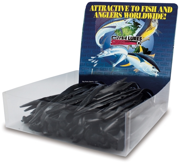 Picture of C&H Sand Eel, Pop Display, Black, 6.75 In, 100 PC